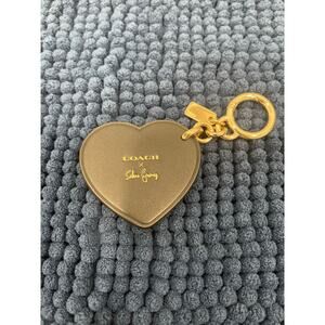 Coach x Selena Gomez Heart Key Chain / Bag Charm – “Love Yourself First”